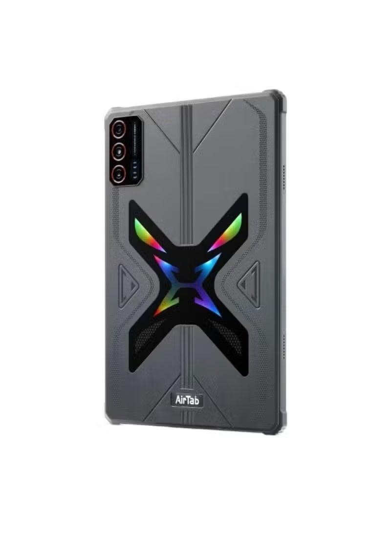 AIR TAB تابلت ذكي 10.1 بوصة T5000 أندرويد 15، 24 جيجابايت رام + 1 تيرابايت تخزين، معالج رباعي النواة، شريحة مزدوجة LTE، واي فاي، شاشة HD، عمر بطارية طويل، رمادي – مثالي للألعاب، الدراسة، العمل والبث - Image 4